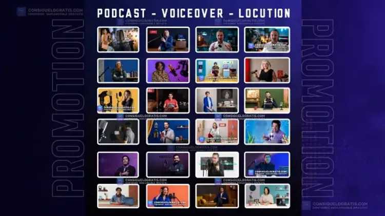 Course Pack: Podcast, Voiceover, Locution | Download